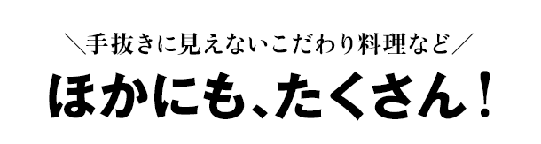 ほかにも、たくさん!
