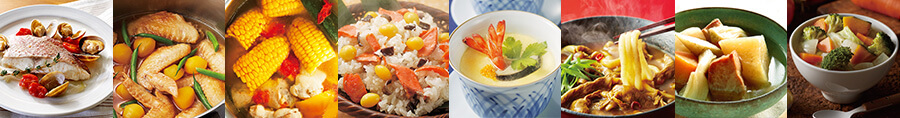 0分料理たくさん