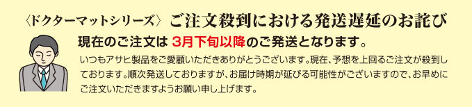 ご注文殺到における発送遅延のお詫び