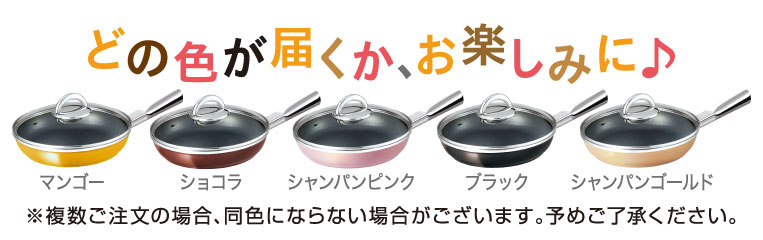 どの色が届くか、お楽しみに♪