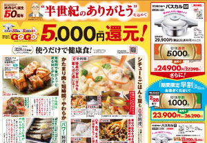 WEBチラシ・新聞広告