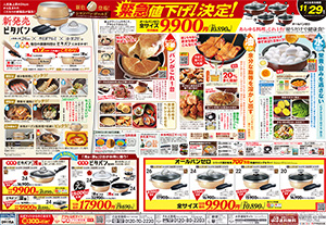 WEBチラシ・新聞広告