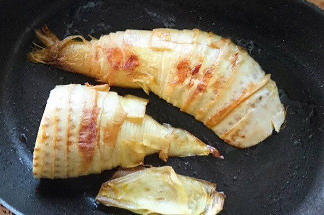 焼きたけのこ写真