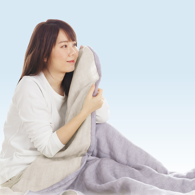 麻混今治五重ガーゼケット