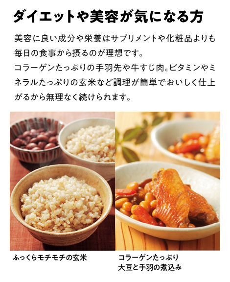 ダイエットや美容が気になる方