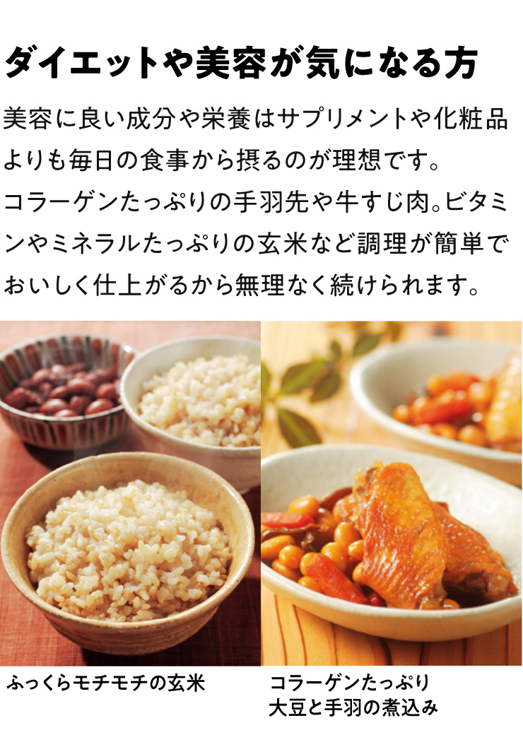 ダイエットや美容が気になる方