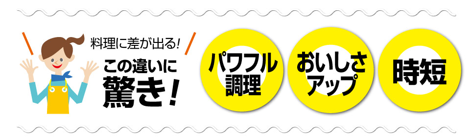 この違いに驚き