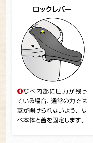 ロックレバー