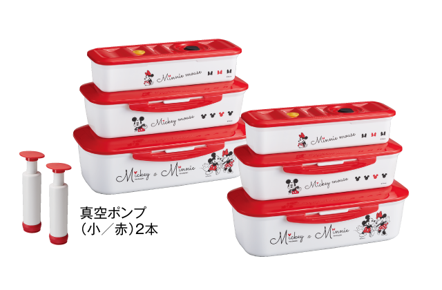 真空スリムボックス《ミッキー＆ミニー》｜アサヒ軽金属工業【公式 
