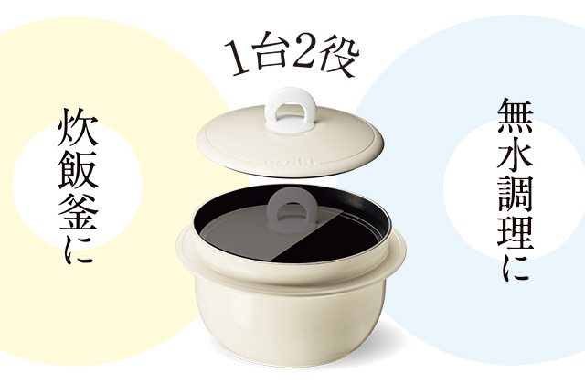 アサヒ釜むすび｜アサヒ軽金属工業【公式】｜圧力鍋(ゼロ活力
