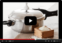 ふっくらつやつや♪基本のおいしい白ごはんの炊き方を、動画でわかりやすくご紹介。